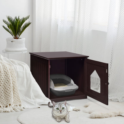 Sidetable Nightstand Weatherproof Multi-function Cat House