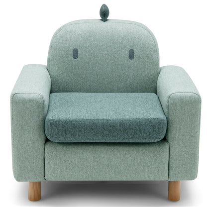 Kids Sofa with Armrest and Thick Cushion