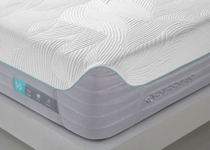 BedGear S5 Performance Queen Mattress with Medium Comfort - White