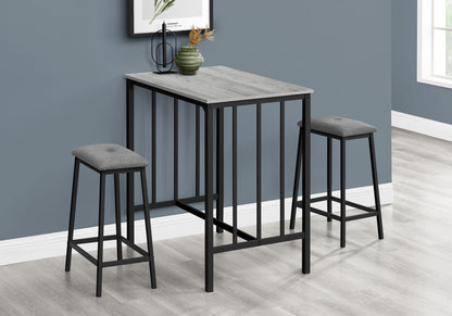 3 Piece Dining Set - Counter Height, Rectangular, Small, Contemporary & Modern