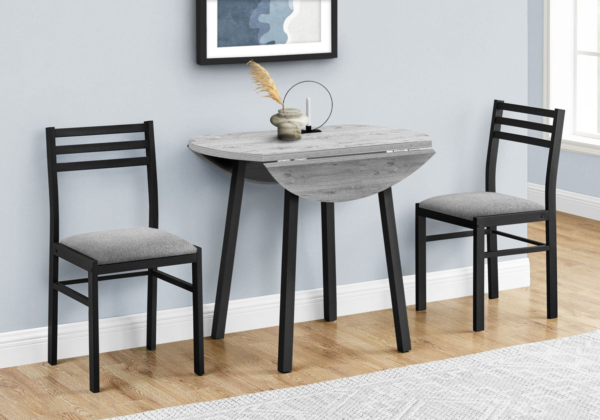 3 Pieces Dining Table Set - Contemporary & Modern