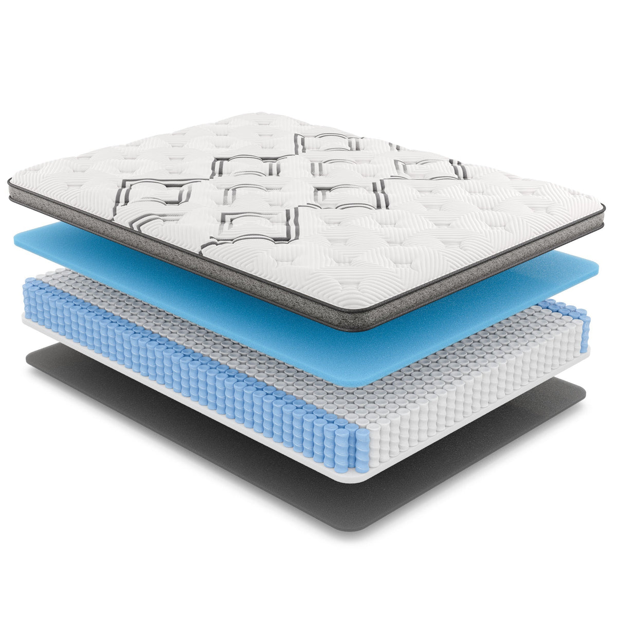 Diamond Soto Cooling Copper Hybrid Mattress, Full Size
