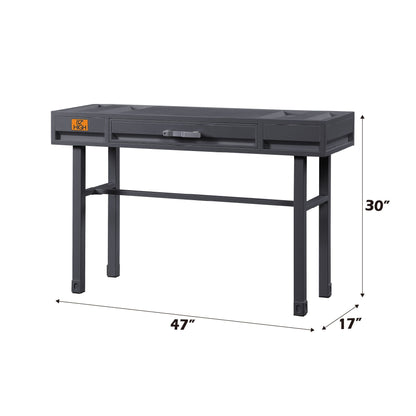 Cargo Vanity Desk with Functional Storage - Multiple Colors