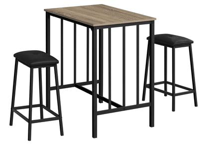 3 Piece Dining Set - Counter Height, Rectangular, Small, Contemporary & Modern