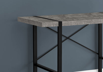 Industrial Design Computer Desk with Metal Frame - Multiple Colors