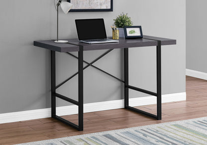 Industrial Design Computer Desk with Metal Frame - Multiple Colors