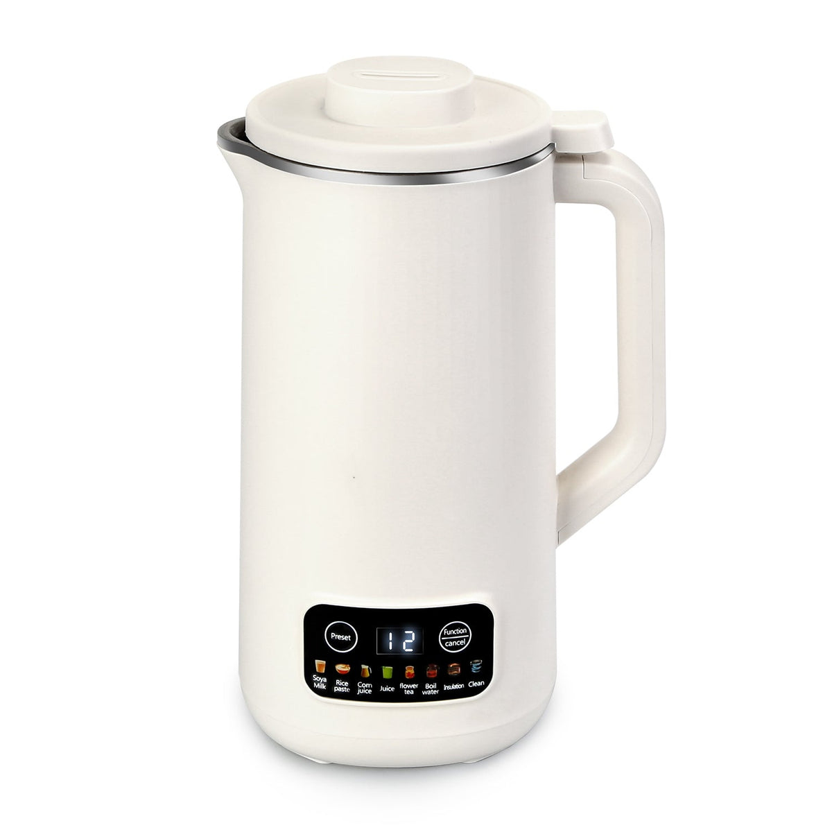 27OZ Nut Milk Maker with 12Hours Delay Function Self-Cleaning Keep Warm Automatic Soy Milk Maker Machine for Homemade Soya Milk Rice Paste Juice Corn