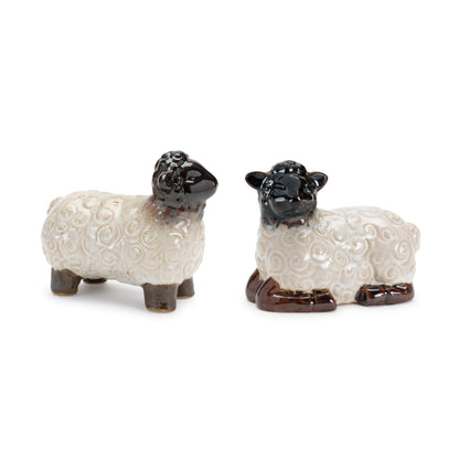 Mini sheep figurine (set of 6)