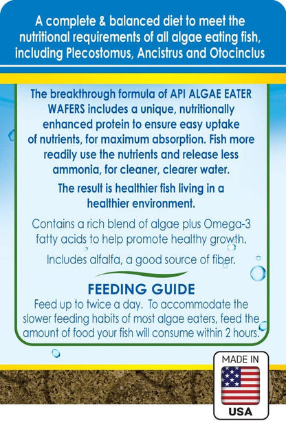 ALGAE EATER WAFERS Algae Wafer Fish Food