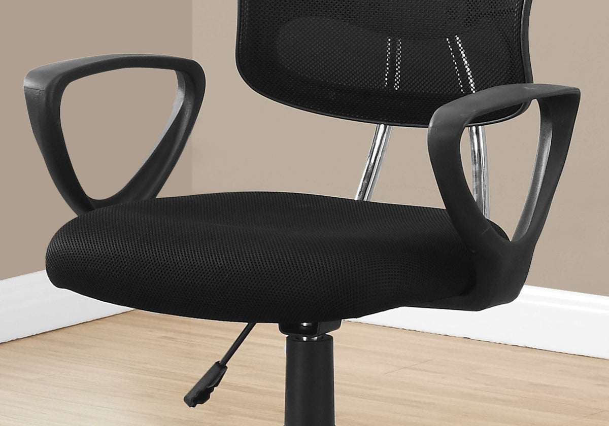 Ergonomic Adjustable Office Chair - Black