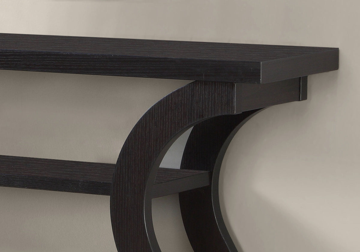 Accent Console Table with Unique Curved Design – Multiple Colors