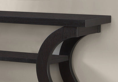 Accent Console Table with Unique Curved Design – Multiple Colors