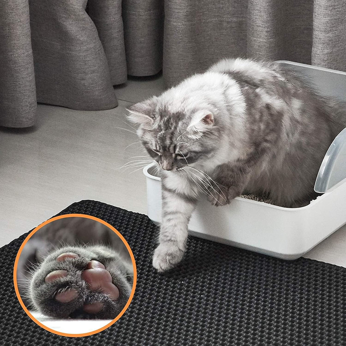 Conlun Cat Litter Mat Cat Litter Trapping Mat