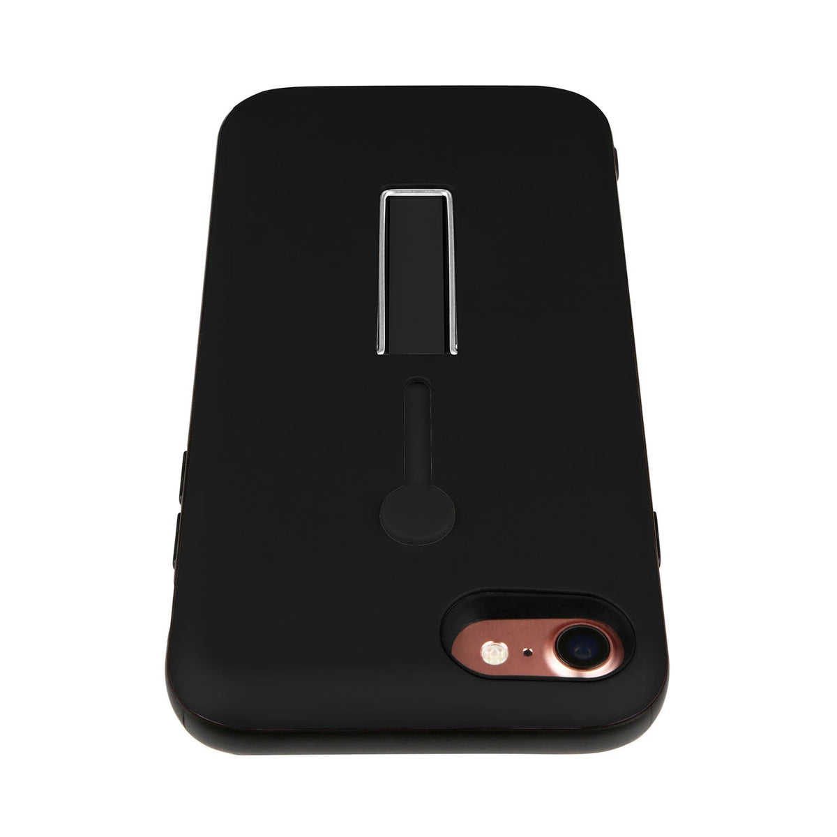 Finger Strap Phone Case for iPhone  8 Drop-prot ection Finger Ring Rugged Phone Case with Kickstand Dual Layer Case