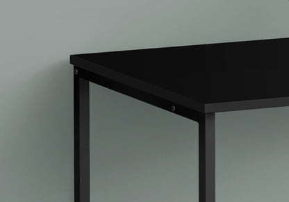 Black Computer Desk for Home Office with Storage Drawers