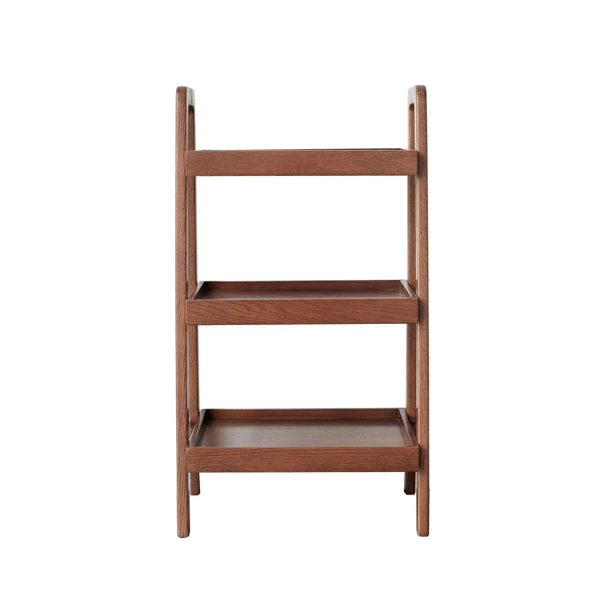 3-Tier Beech Shoe Rack with Premium Storage Organizer - Walnut