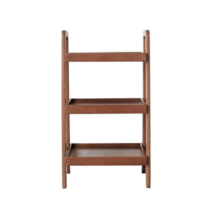 3-Tier Beech Shoe Rack with Premium Storage Organizer - Walnut