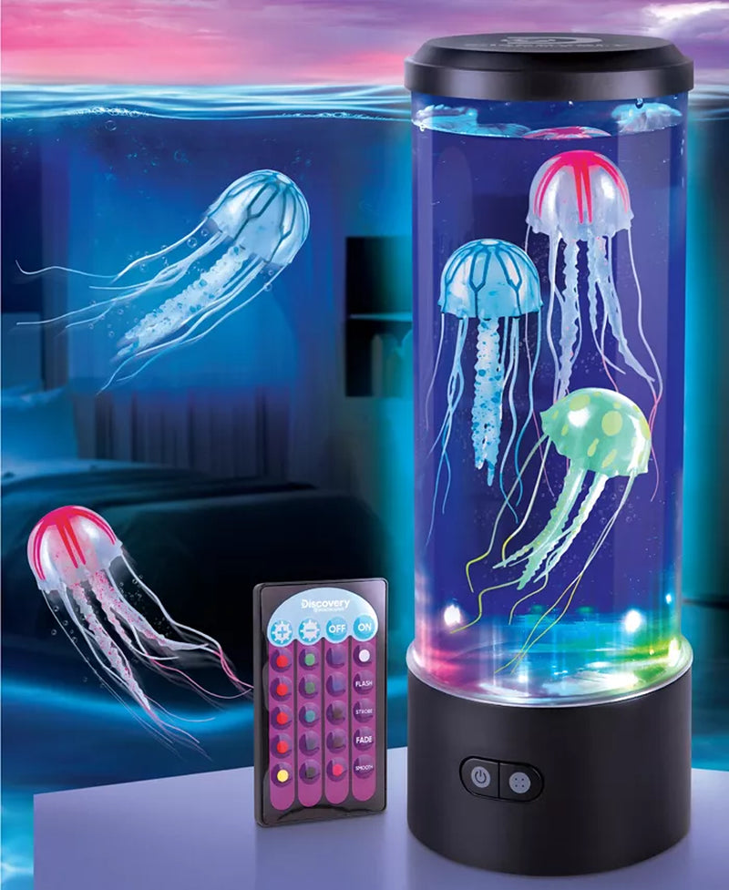 Jellyfish Aquarium Lamp Set with 16 Light Effects