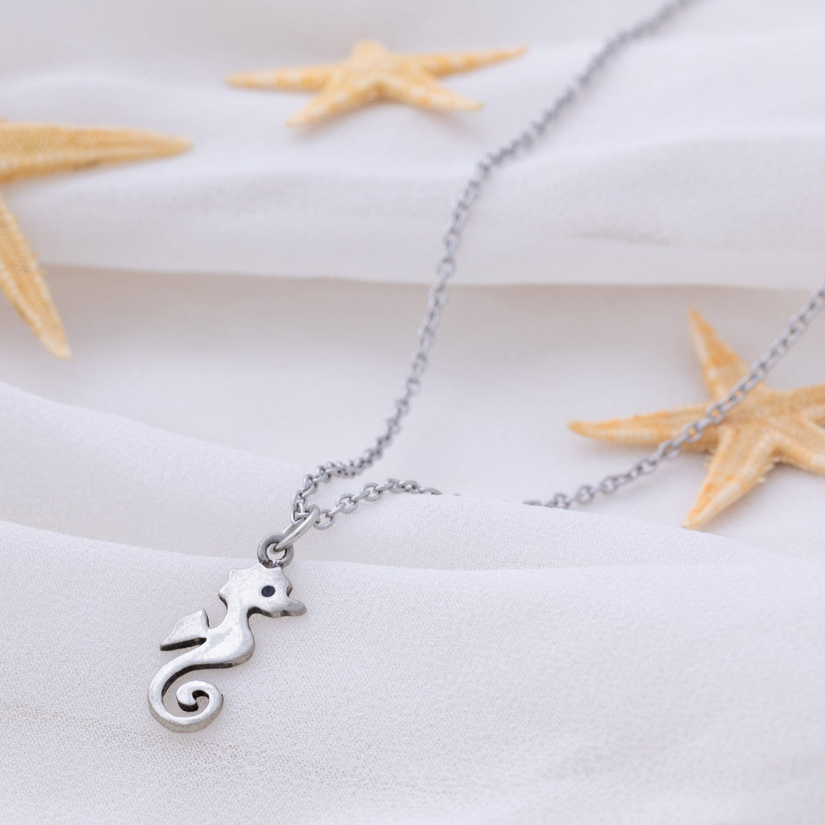 Under the Sea Pewter Necklace