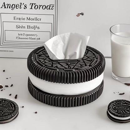 Oreo tissue Box Bathroom Living Room Car Accessories