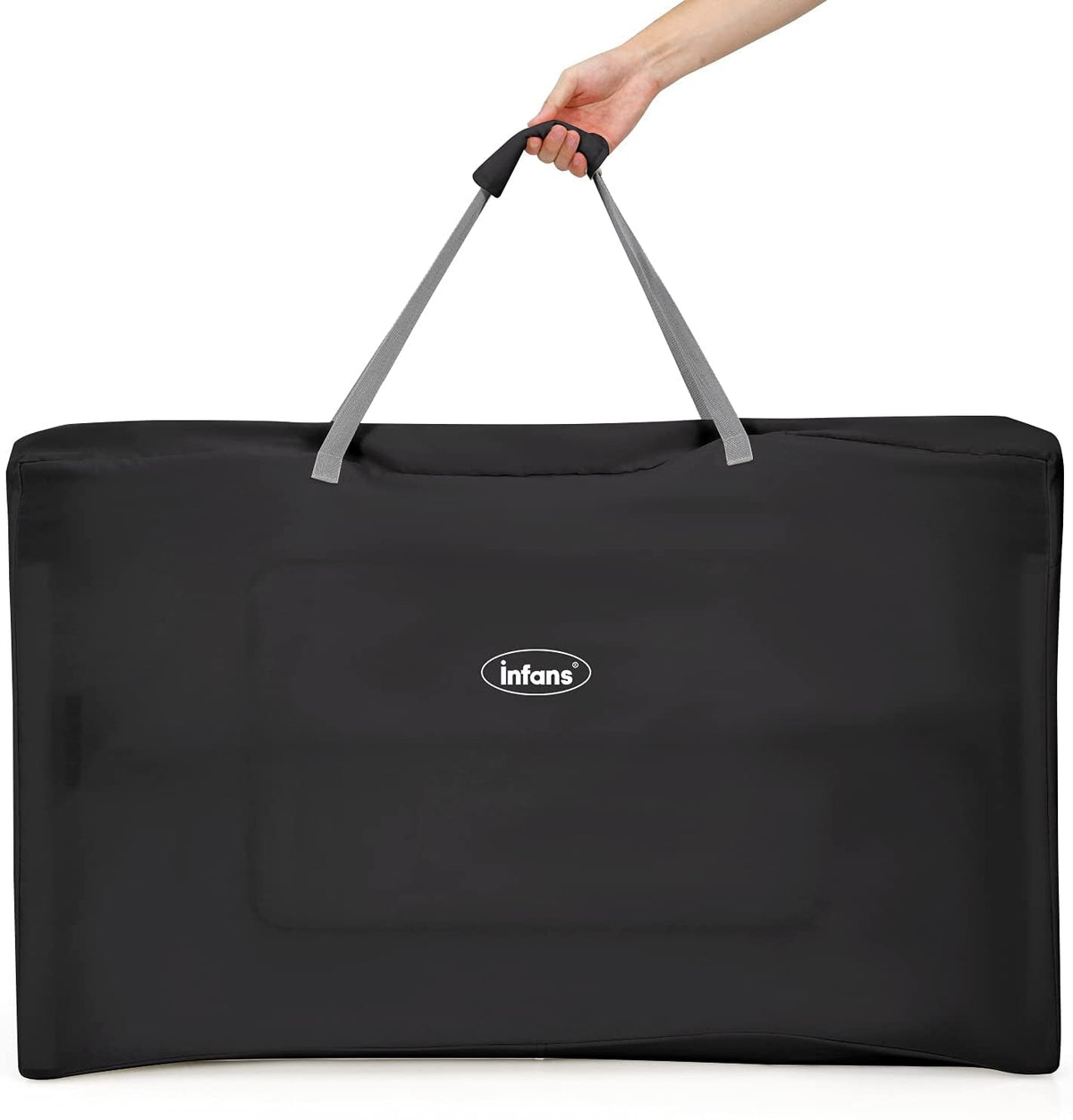 Portable Baby Bedside Sleeper with Adjustable Heights and Angle-Gray