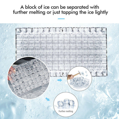 48lbs Stainless Ice Maker with LCD & Self-Cleaning