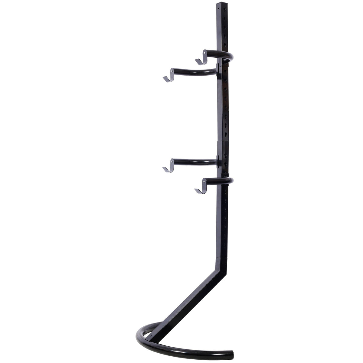 Indoor Bike Rack Stand with Adjustable Arms - Black