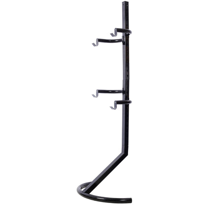 Indoor Bike Rack Stand with Adjustable Arms - Black