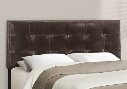 Transitional Upholstered Bed Frame with Tufted Fabric - Multiple Colors