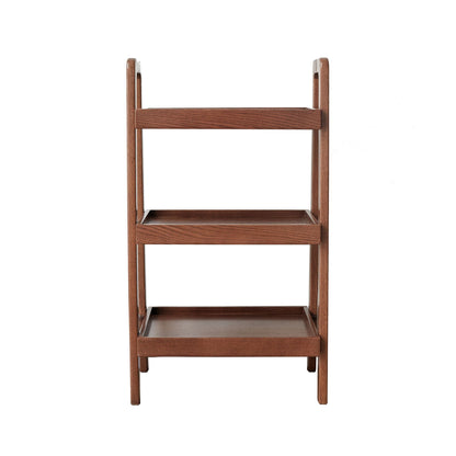 3-Tier Beech Shoe Rack with Premium Storage Organizer - Walnut