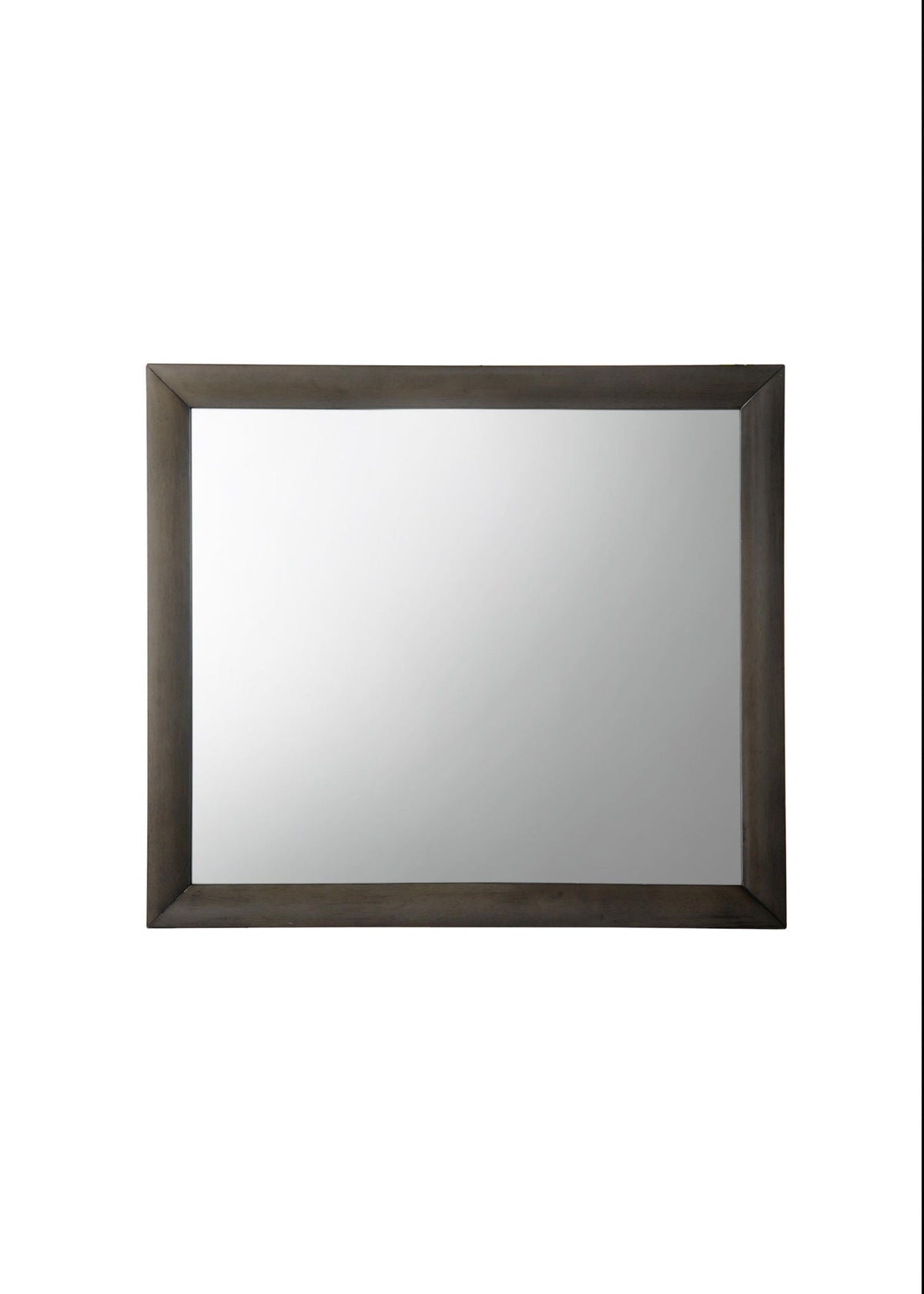Contemporary Design Mirror with Modern Frame - Black, White, Dark Brown, Dark Gray