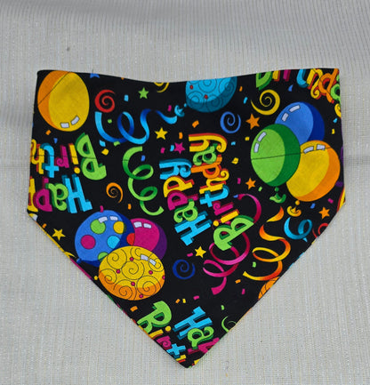 Birthday bandanas