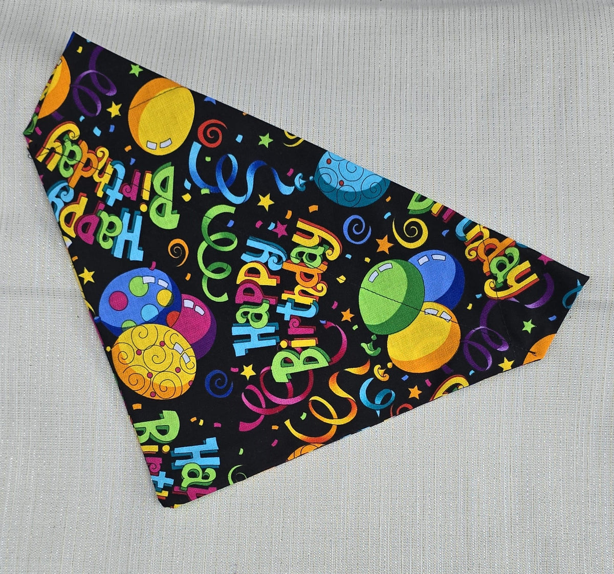 Birthday bandanas