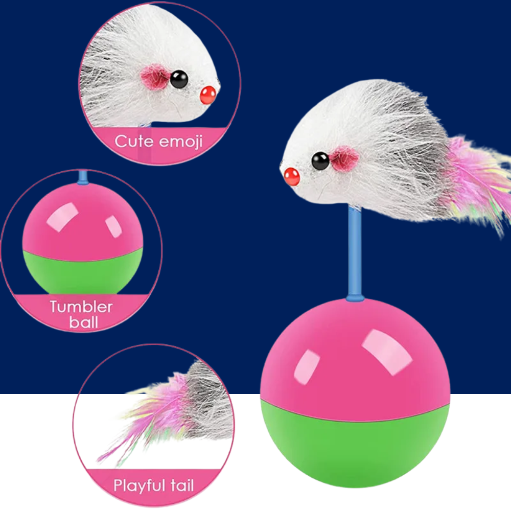 Cat Toys Set – Mouse & Teasing Interactive Pet Toys