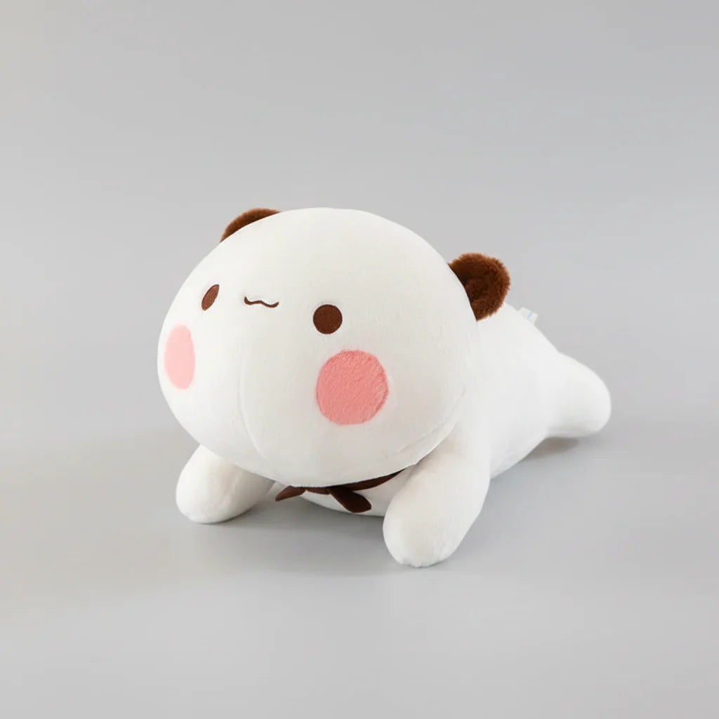 Kawaii Panda Plush Stuffed Animal – Soft Cartoon Panda Bear Pillow Toy