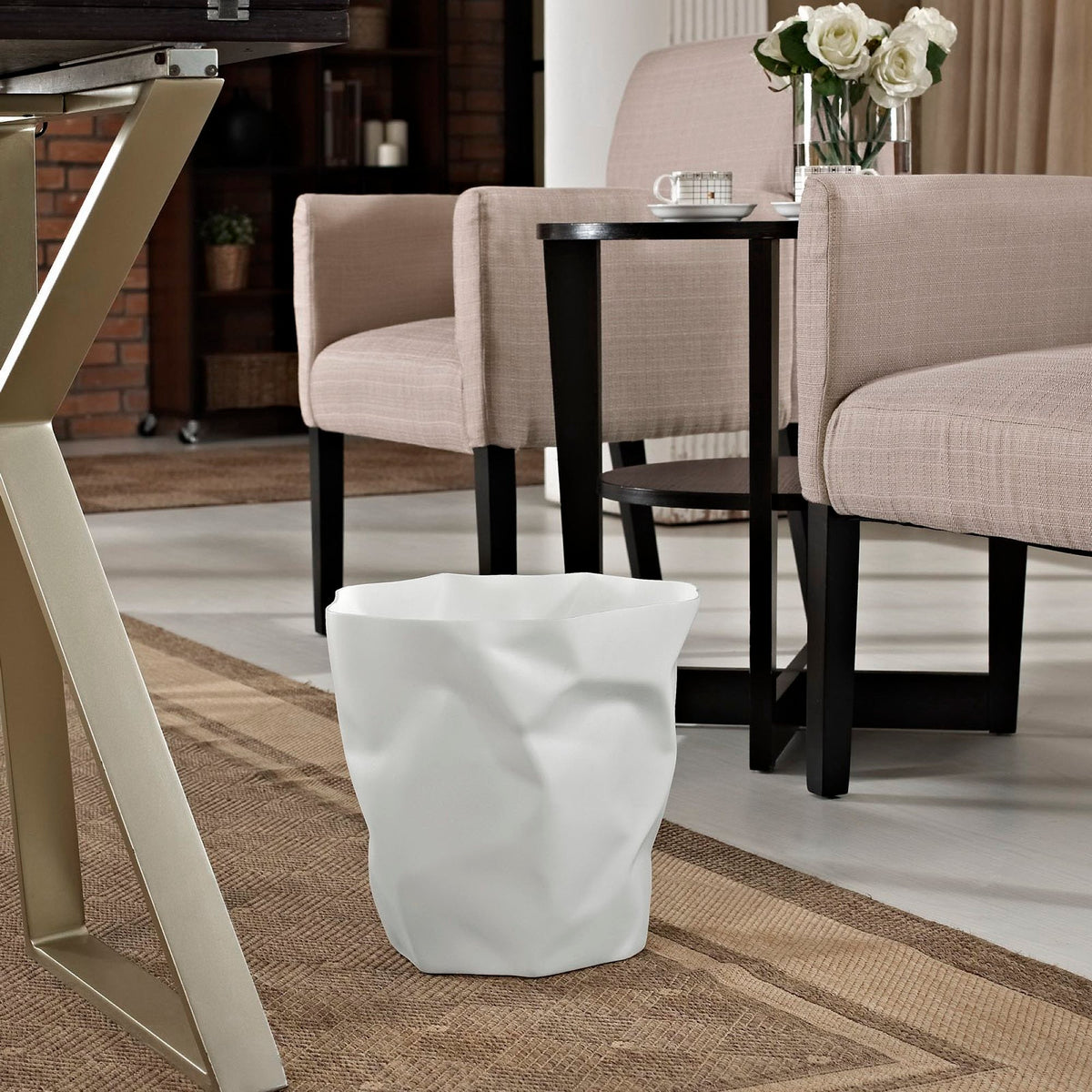 Lava Trash Bin by Modway