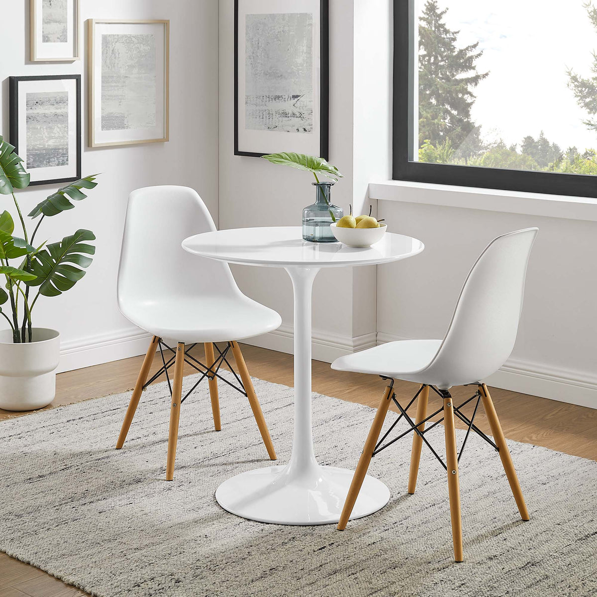 Lippa 28" Round Wood Dining Table by Modway - EEI-1115