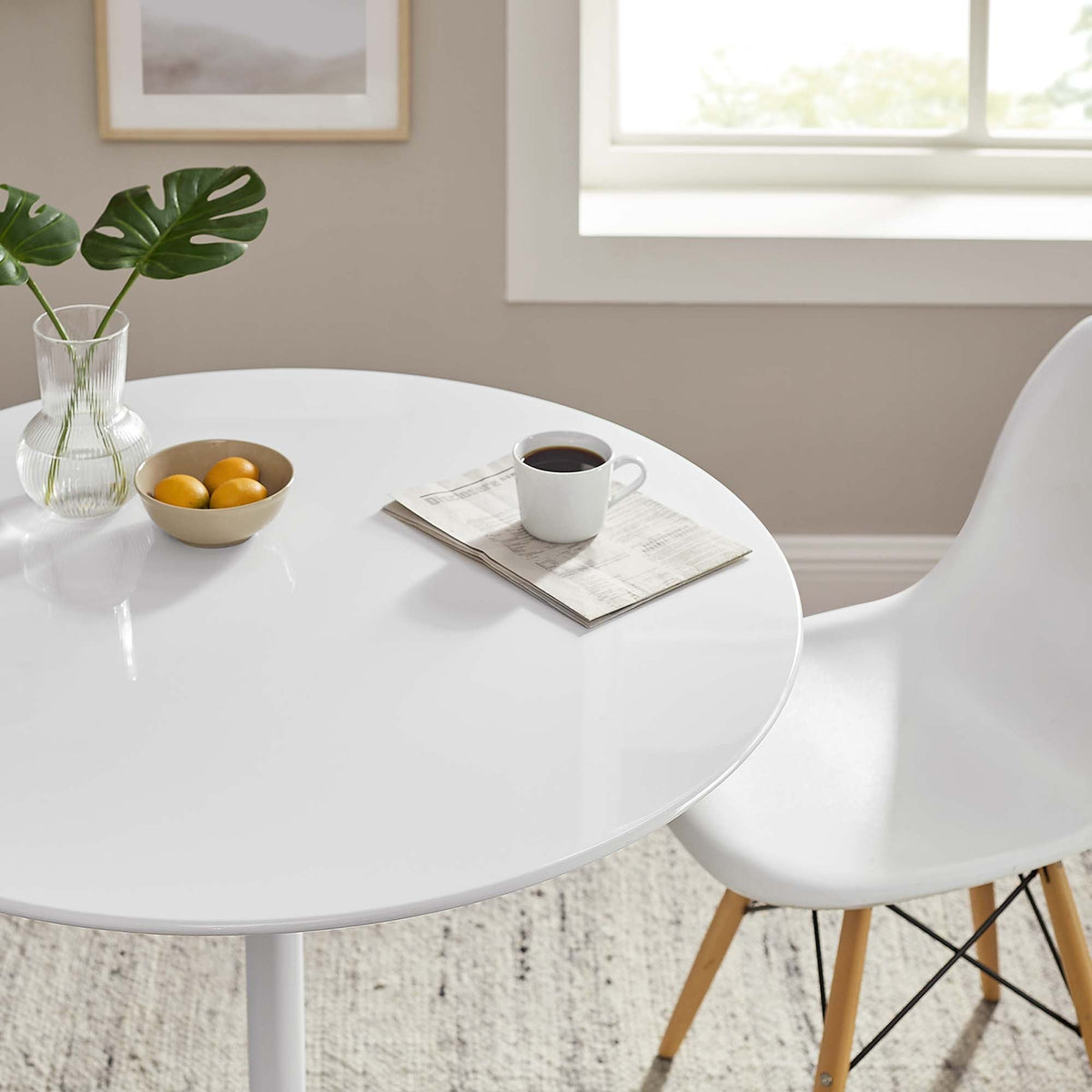 Lippa 36" Round Wood Dining Table by Modway - EEI-1116