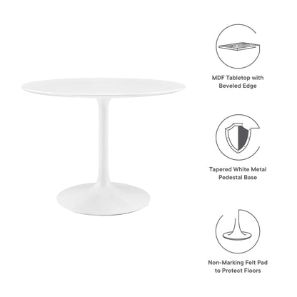Lippa 40" Round Wood Dining Table by Modway - EEI-1117