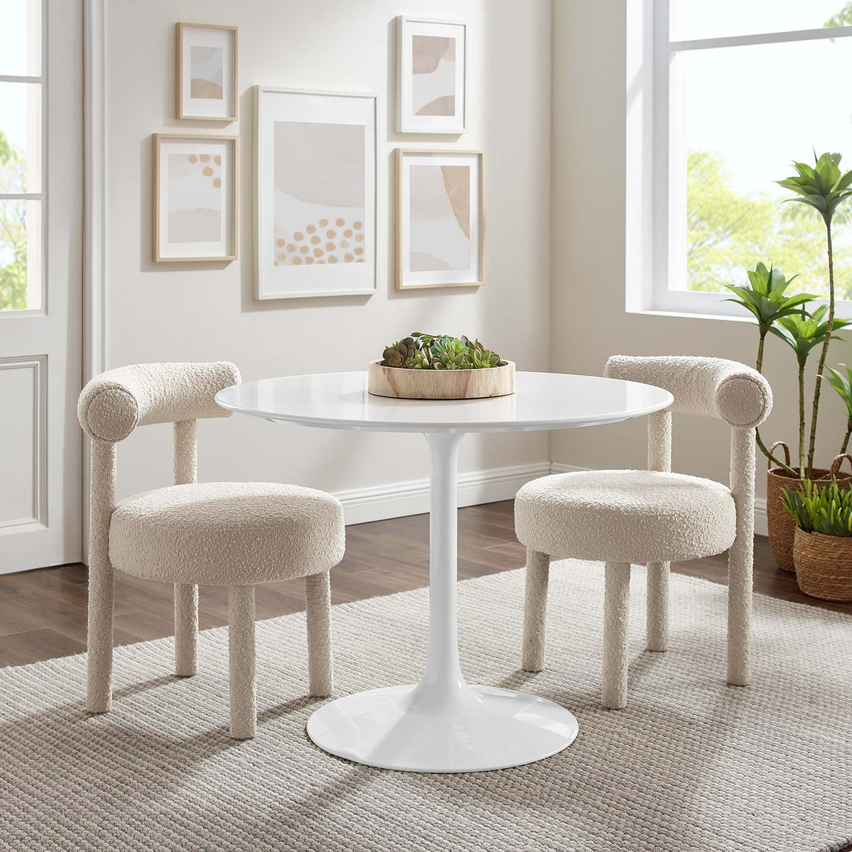 Lippa 40" Round Wood Dining Table by Modway - EEI-1117
