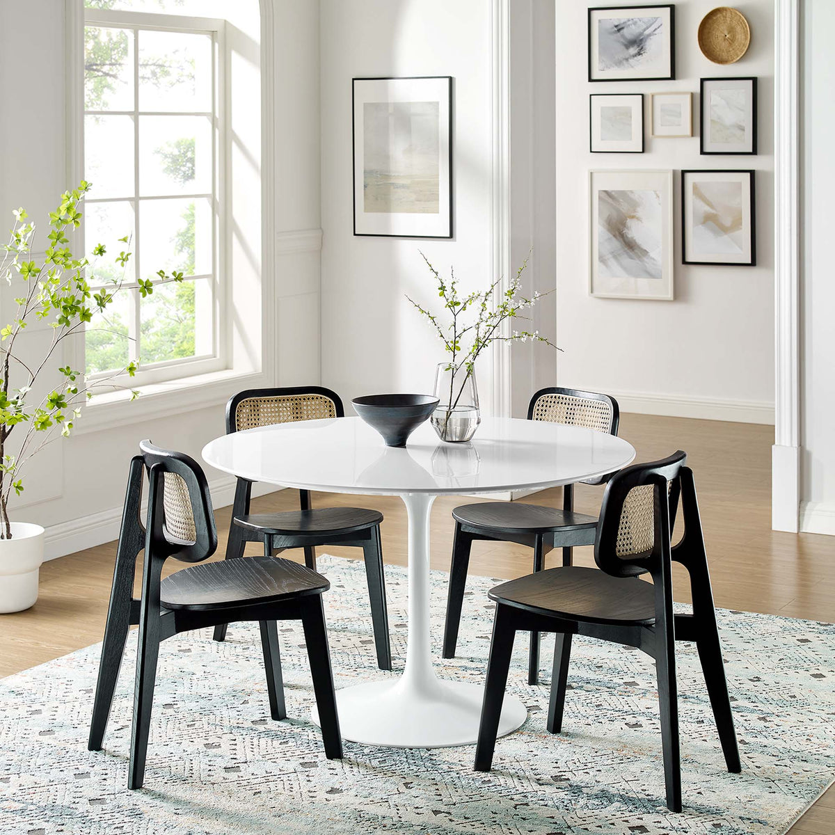 Lippa 48" Round Wood Dining Table by Modway - EEI-1118