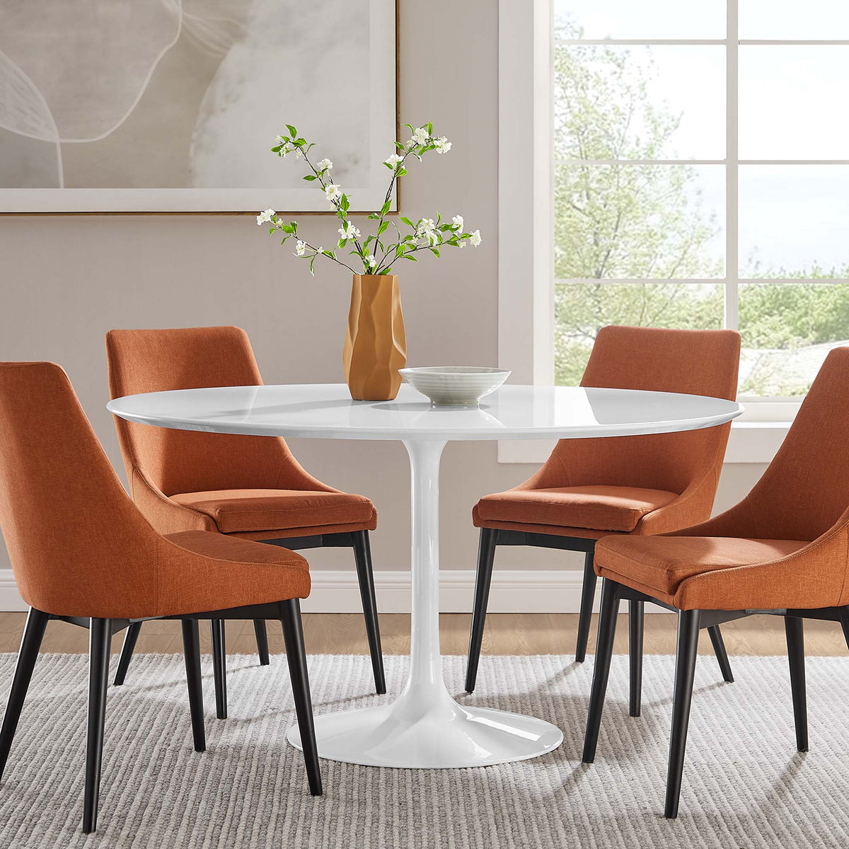 Lippa 54" Round Wood Dining Table by Modway - EEI-1119