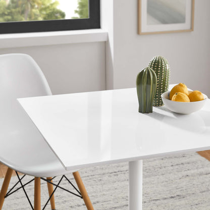 Lippa 28" Square Wood Dining Table by Modway - EEI-1123