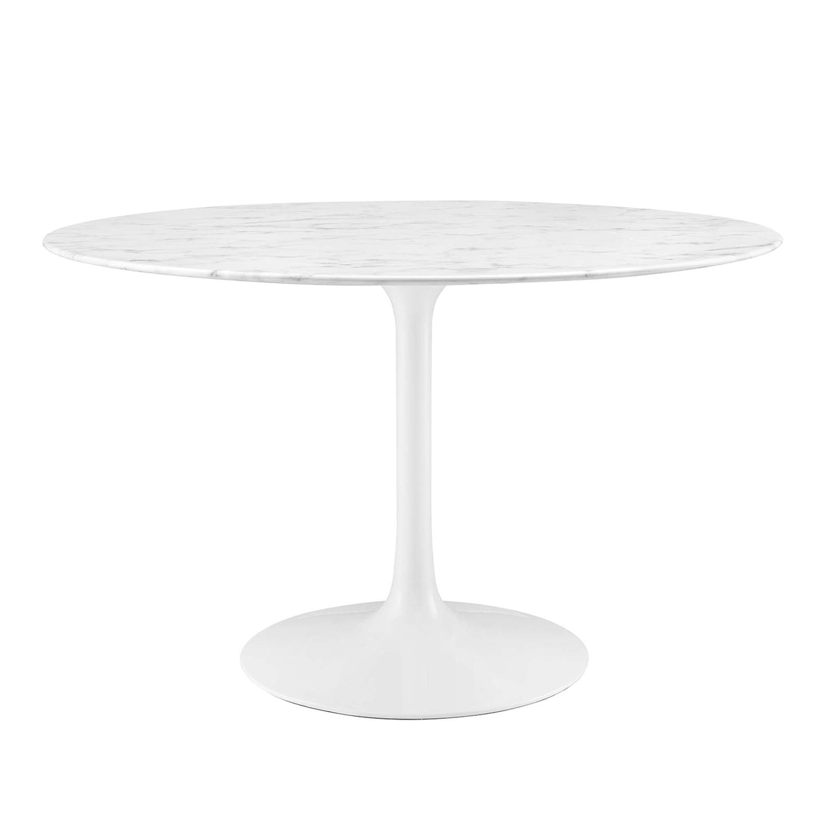 Lippa 48" Round Faux Marble Dining Table by Modway - EEI-1131
