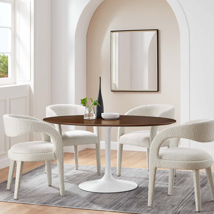 Lippa 60" Oval Wood Dining Table by Modway - EEI-1138