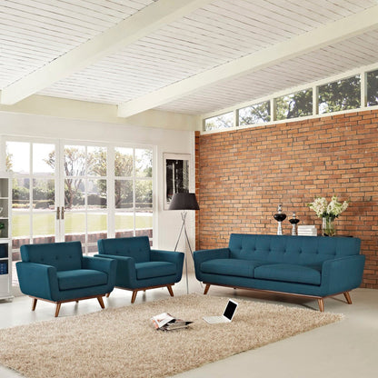 Engage Armchairs and Sofa Set of 3 by Modway