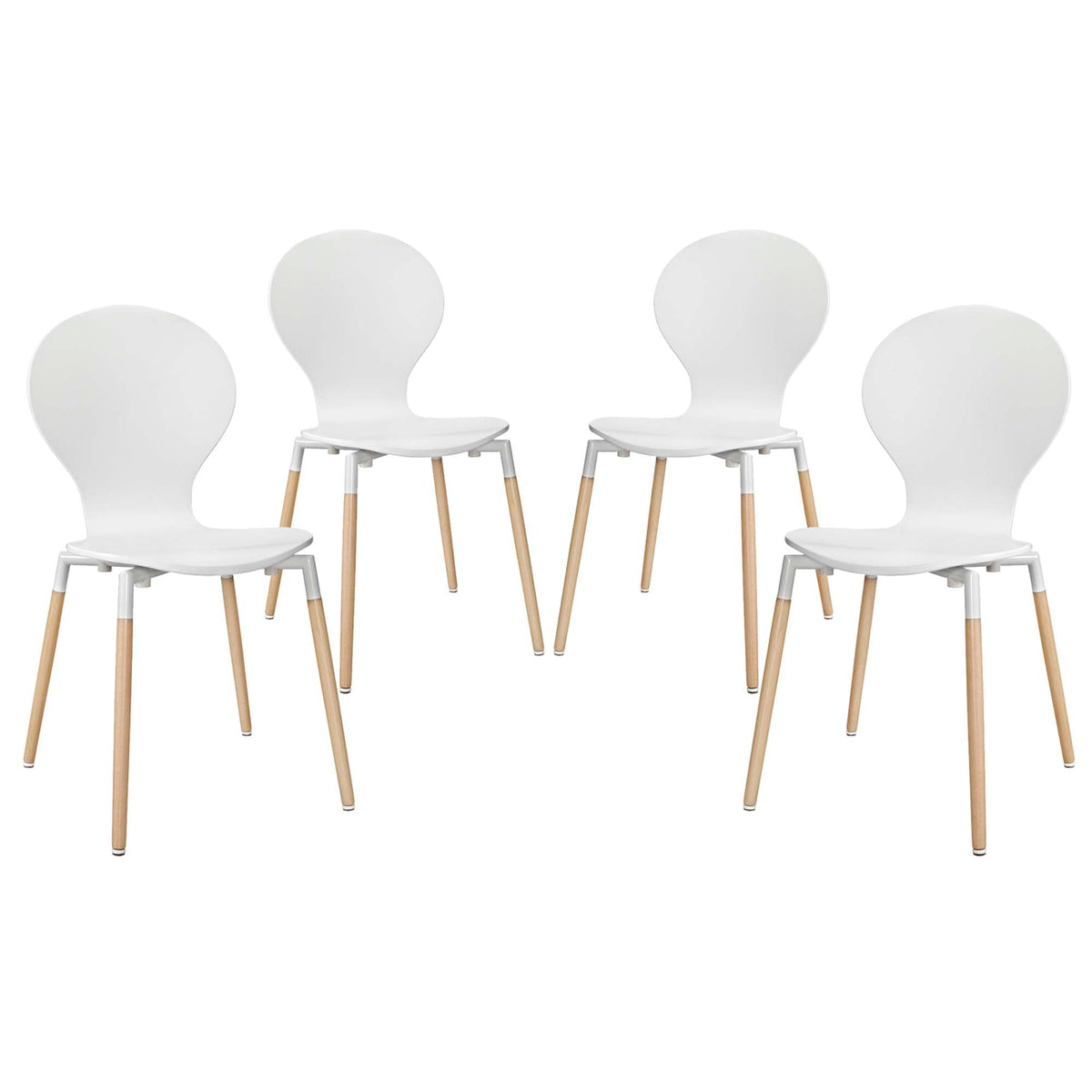 Path Dining Chair Set of 4 by Modway