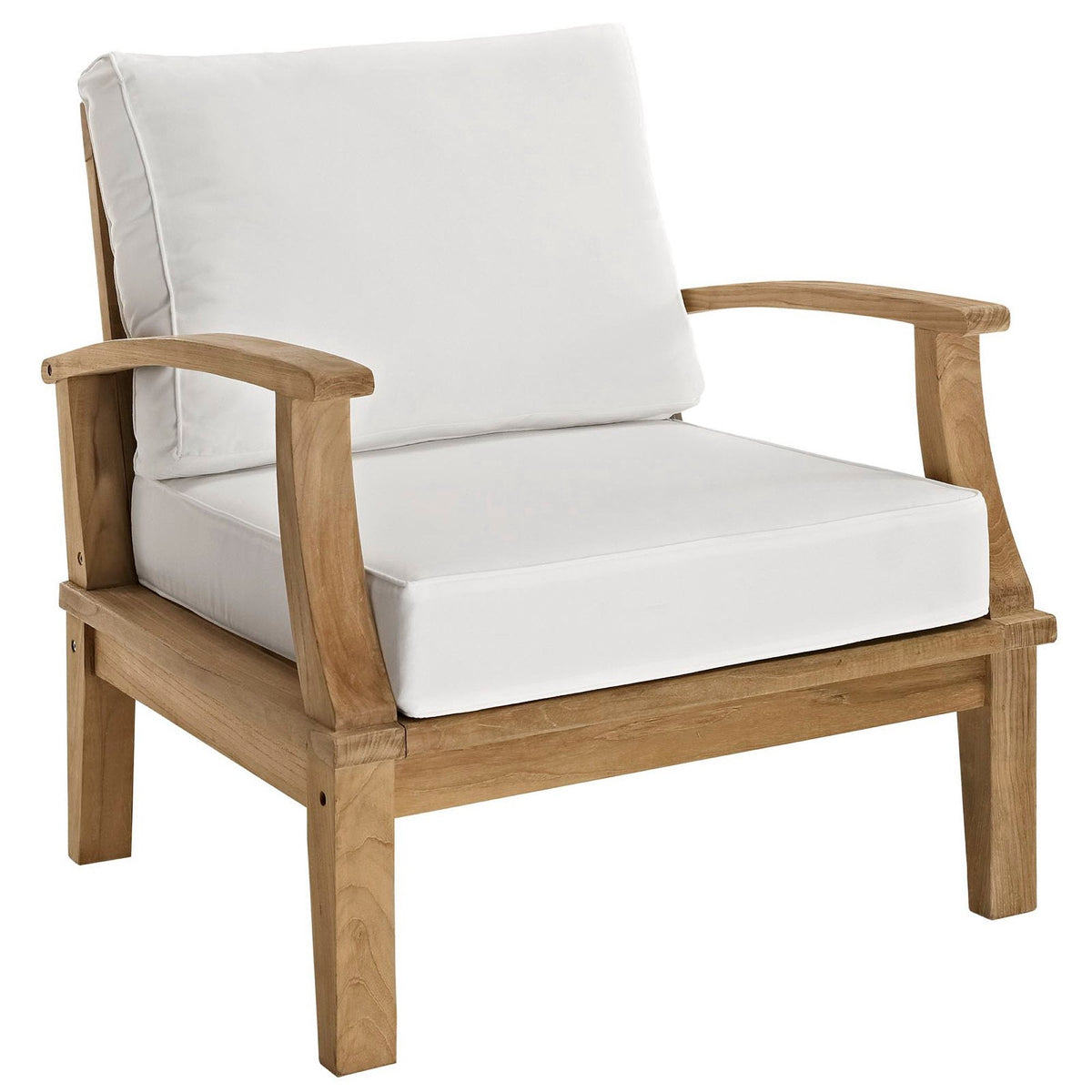 Marina 9 Piece Outdoor Patio Teak Set by Modway