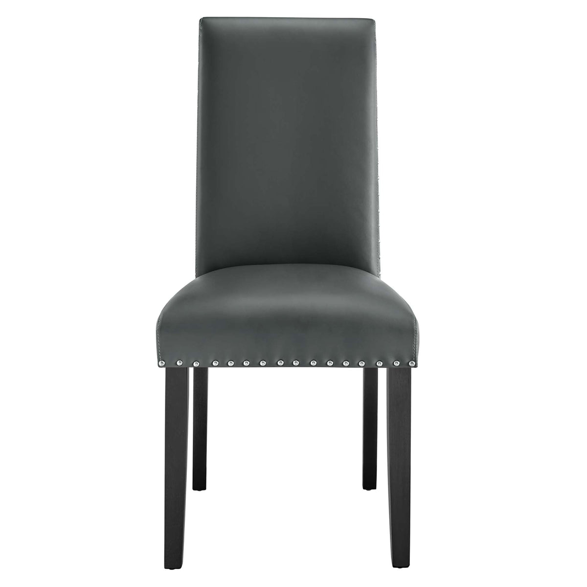 Parcel Dining Faux Leather Side Chair by Modway