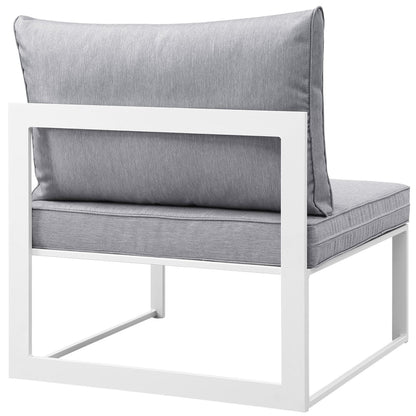 Fortuna 9 Piece Outdoor Patio Sectional Sofa Set by Modway